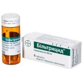 Бильтрицид табл. п/плен. оболочкой 600 мг фл. №6