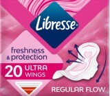 Прокладки женские гигиенические libresse ultra normal freshness and protection with wings №20