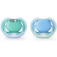 Пустышка Philips Avent Ultra air SCF244/22, 6-18 мес., дизайн для мальчиков №2