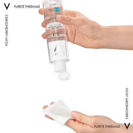 Міцелярна вода Vichy Purete Thermale для чутливої шкіри обличчя й очей 200 мл: ціни та характеристики