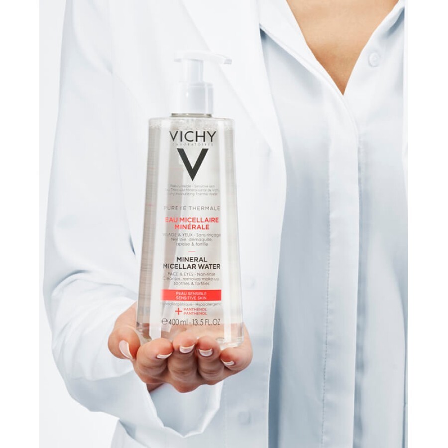 Мицеллярная вода Vichy Purete Thermale для чувствительной кожи лица и глаз 400 мл: цены и характеристики
