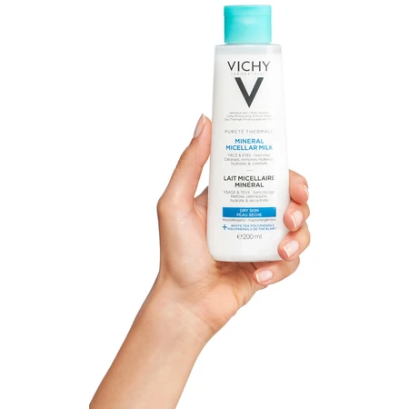 Мицеллярное молочко Vichy Purete Thermale для сухой кожи лица и глаз 200 мл: цены и характеристики