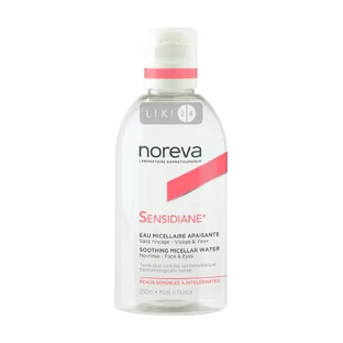 Мицеллярная вода Noreva Sensidiane Soothing Micellar Water Успокаивающая для лица, 250 мл