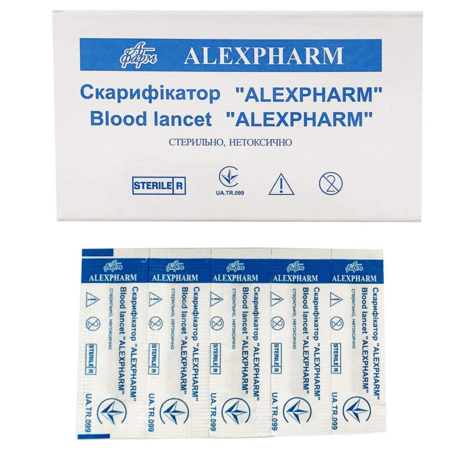 Скарифікатор "alexpharm" №200: ціни та характеристики