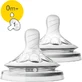 Силиконовая соска Philips Avent Natural 0+ мес 2 шт