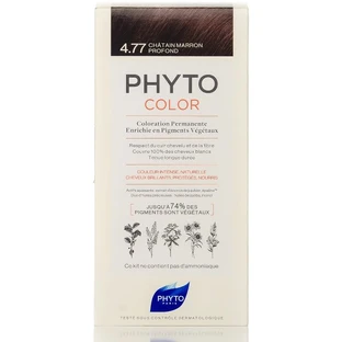 Крем-фарба для волосся PHYTO  Фітоколор тон 4.77, Шатен темний каштановий