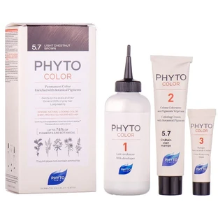 Крем-фарба для волосся PHYTO Фітоколор тон 5.7, світлий шатен каштановий