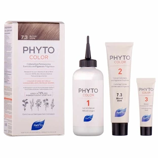 Крем-краска PHYTO Фитоколор для волос тон 7.3, золотисто-русый