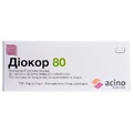 Диокор 80 табл. п/плен. оболочкой блистер в пачке №90