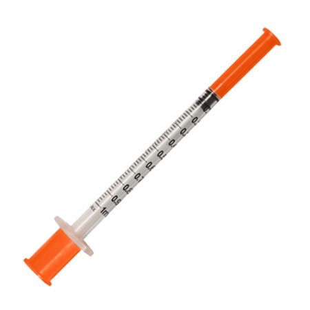 Шприц інсуліновий omnifix 100 duo 26G x 1/2" (0,45 х 12 мм) 1 мл