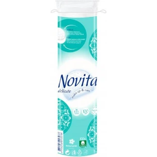 Ватные диски Novita Delicate 100 шт