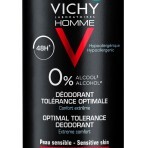 Дезодорант Vichy Homme оптимальный комфорт чувствительной кожи 100 мл: цены и характеристики