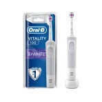 Зубна щітка електрична "oral-b vitality 100" D100.413.1 PRO 3D White типа 3710, білий: ціни та характеристики
