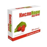 КислоНорм таблетки по 1 г со вкусом земляники №20