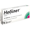 Небилет табл. 5 мг блистер №14