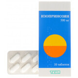Ізопринозин табл. 500 мг №10