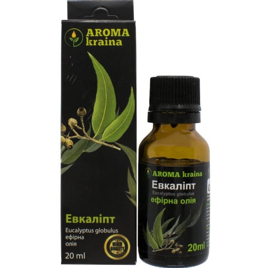 Ефірна олія Евкаліпту AROMA kraina, 20 мл: ціни та характеристики