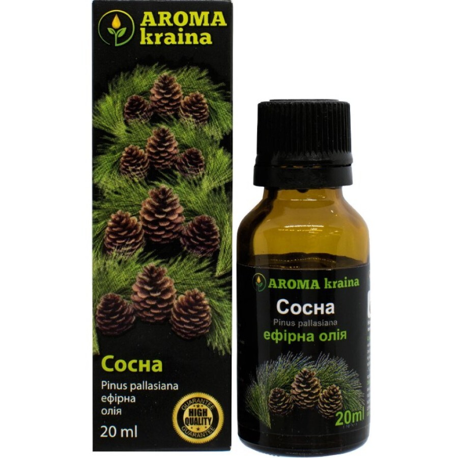 Эфирное масло Aroma kraina Сосна, 20 мл: цены и характеристики