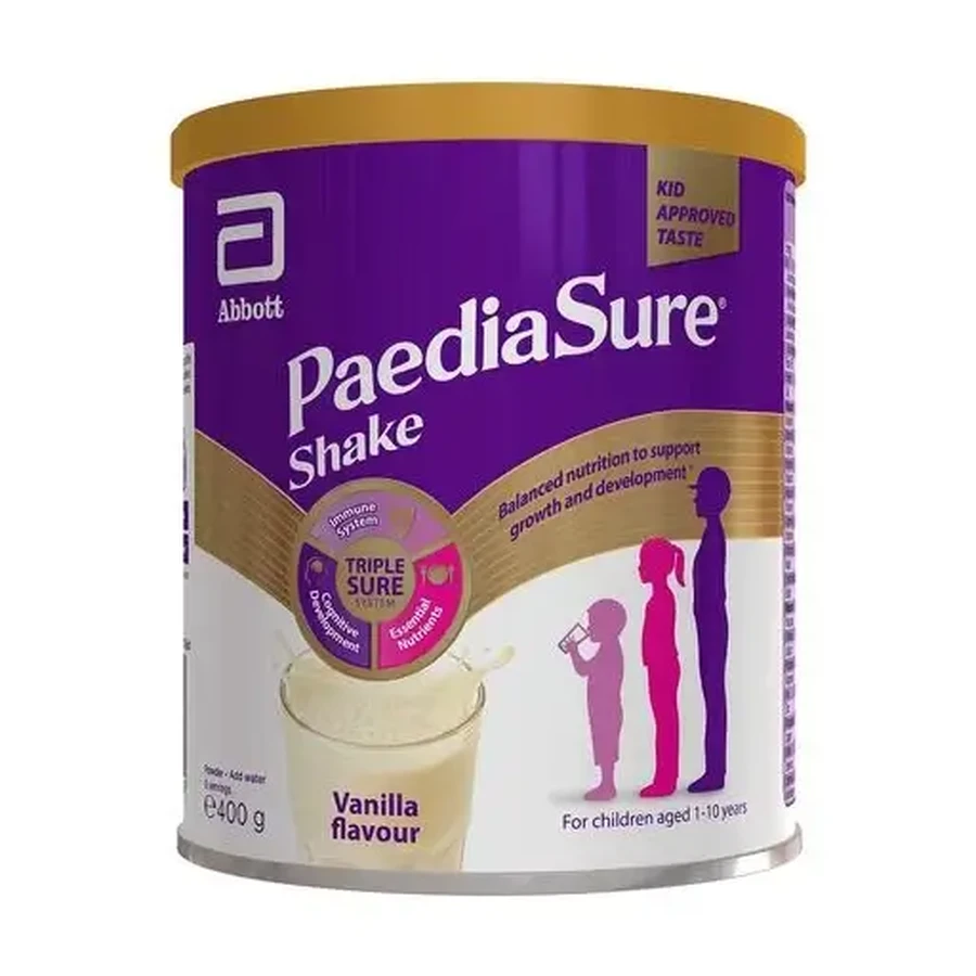 Дитяча суха молочна суміш PaediaSure Shake Ваніль, 400 г: ціни та характеристики