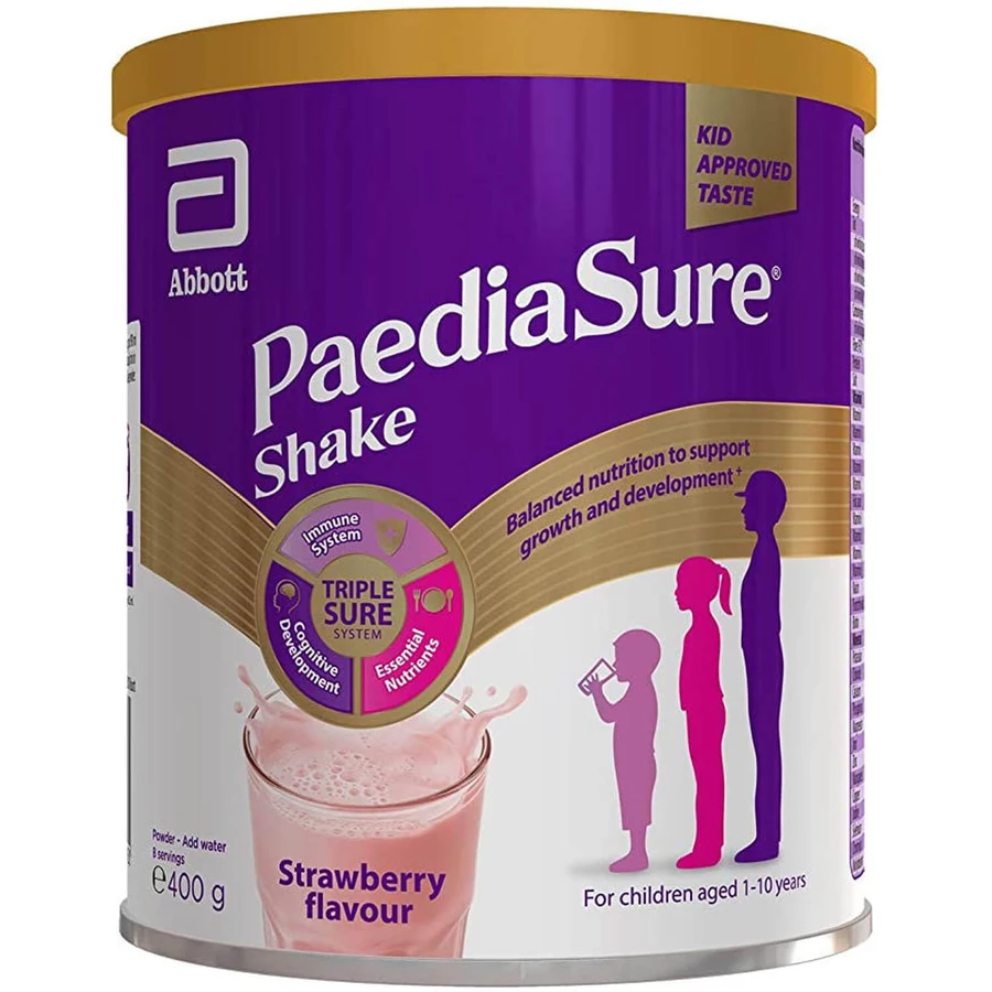 Сухая молочная смесь PaediaSure Shake Клубника, 400 г: цены и характеристики