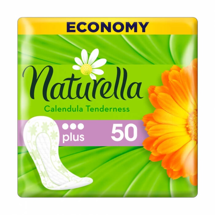 Прокладки щоденні Naturella Calendula Tenderness plus №50: ціни та характеристики