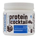 Протеиновый коктейль POWERFOOD 500 г, со вкусом шоколада