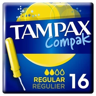 Тампони тампакс компак перл Regular Duo №16