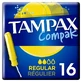 Тампони тампакс компак перл Regular Duo №16