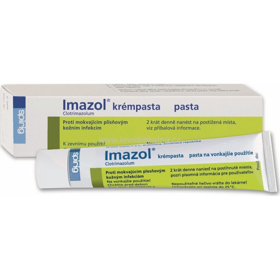 Імазол кремпаста паста нашкірна 10 мг/1 г туба 30 г: ціни та характеристики