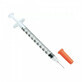 Шприц инсулиновый инсумед U-100 0,3 мл, с иглой 30 G х 8 (0,30 х 8 мм)