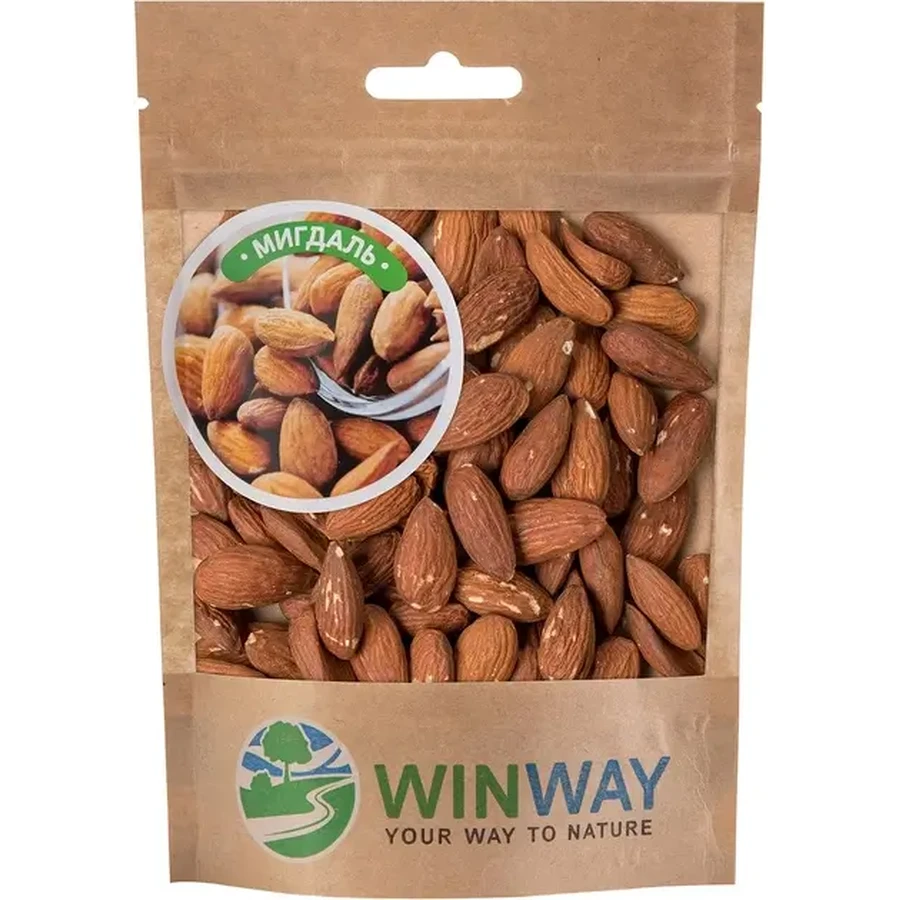 Горіхи смажені Вінвей Winway 100 г, мигдаль: ціни та характеристики