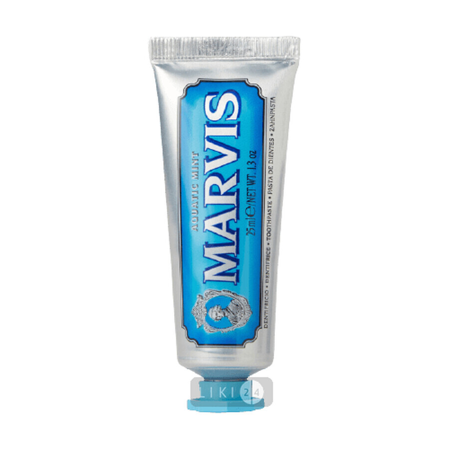 Зубна паста Marvis Aquatic Mint, 25 мл: ціни та характеристики