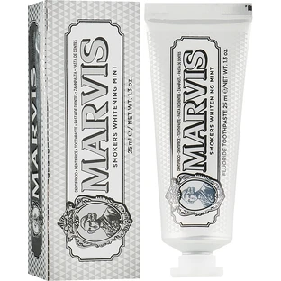 Зубна паста Marvis Smokers Whitening Mint М'ята, Відбілююча для курців, 25 мл