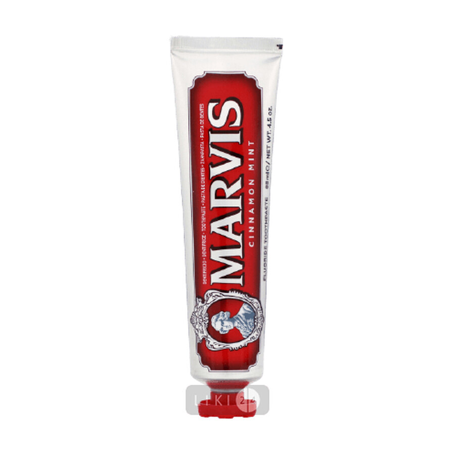 Зубна паста Marvis Cinnamon Mint, 85 мл: ціни та характеристики