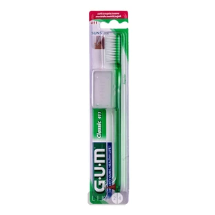Зубна щітка GUM Classic повна м'яка 4-рядна