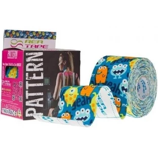 Кинезио тейп Rea Tape Ultra Pattern 5м х 5см, монстрики