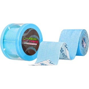 Кінезіологічний тейп Rea Tape Premium 5 м х 5 см, блакитний