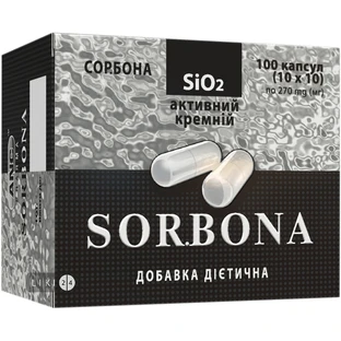SOR.BONA кремний активный капс. 170 мг №100