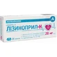 Лизиноприл-H 20 мг + 12,5 мг таблетки,  №30