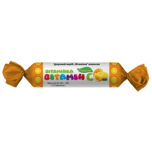 Вітамінка С 3 г зі смаком апельсина, №10