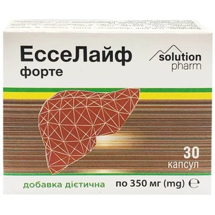 ЭссеЛайф Форте 350 мг Solution pharm капсулы блистер, №30