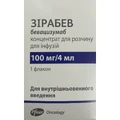 Зірабев конц. д/р-ну д/інф. 100 мг/4 мл фл.