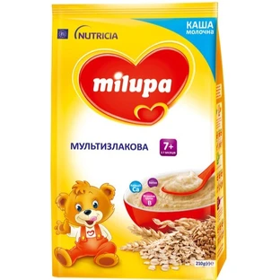 Молочна каша Milupa Мультизлакова, 210 г