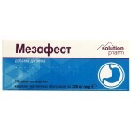 Мезафест Solution Pharm 300 мг таблетки, покриті плівковою оболонкою №10: ціни та характеристики