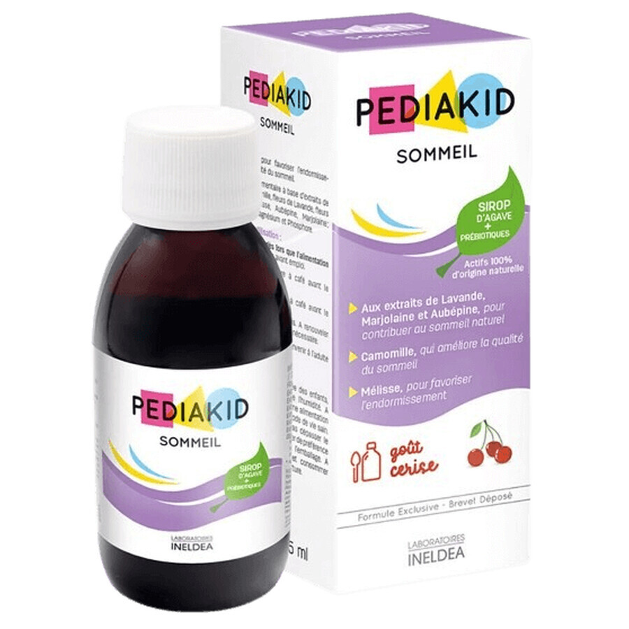 Педиакид Pediakid Sommeil сироп для гармонизации сна, 125 мл: цены и характеристики