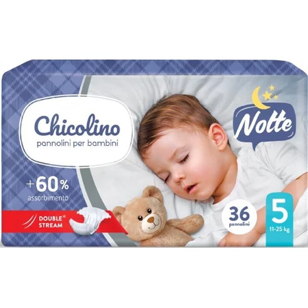 Подгузники Chicolino Night, размер 5, от 11 до 25 кг, 36 шт.: цены и характеристики