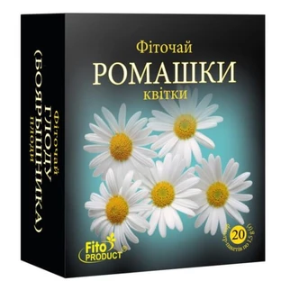 Фиточай №16 ромашки цветы фильтр-пакет 1,5 г №20