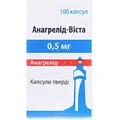 Анагрелід-Віста 0,5 мг тверді капсули, пляшка, №100