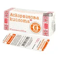 Аскорбінова кислота таблетки 0,5 г №100