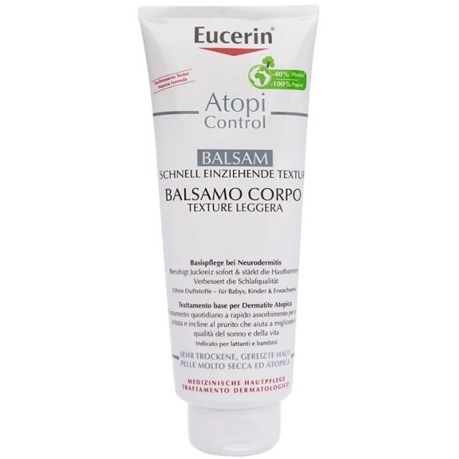 Бальзам для тіла Eucerin AtopiControl для сухої і атопічної шкіри, 200 мл: ціни та характеристики